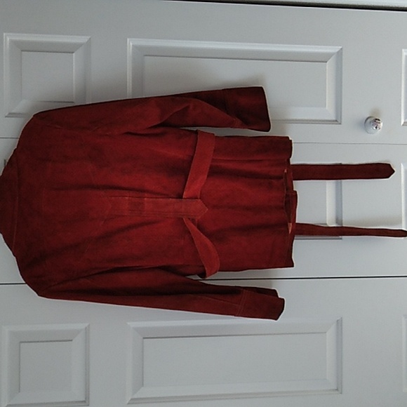 Vtg. Cubalan leather coat - Picture 3 of 3